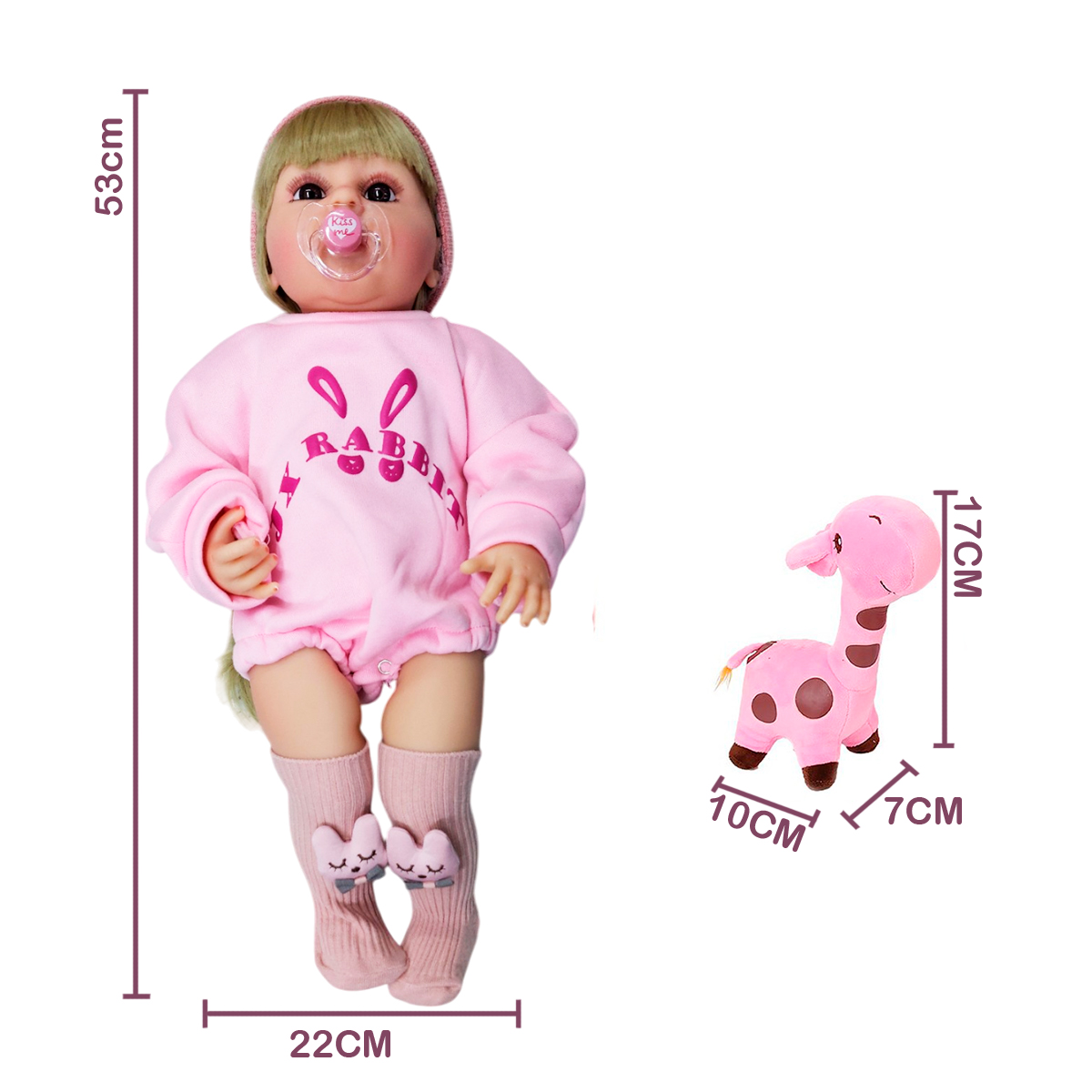 Miniatura 7 de Muñeca Bebe Realista Didactica YJ9313